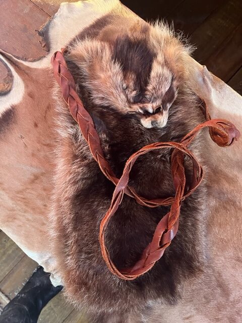 Making a Raccoon Pouch