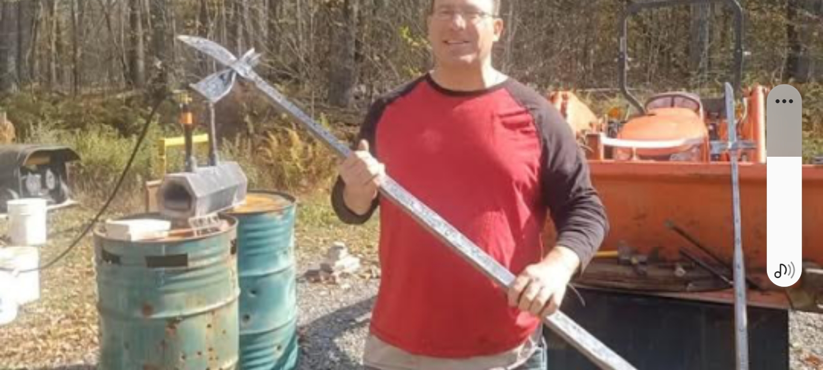 Poleaxe #1 Curved top blade