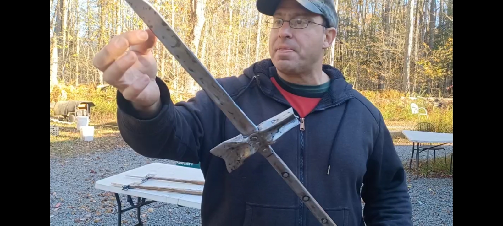 Poleaxe #3 Lucerne Hammer – Long Straight Blade